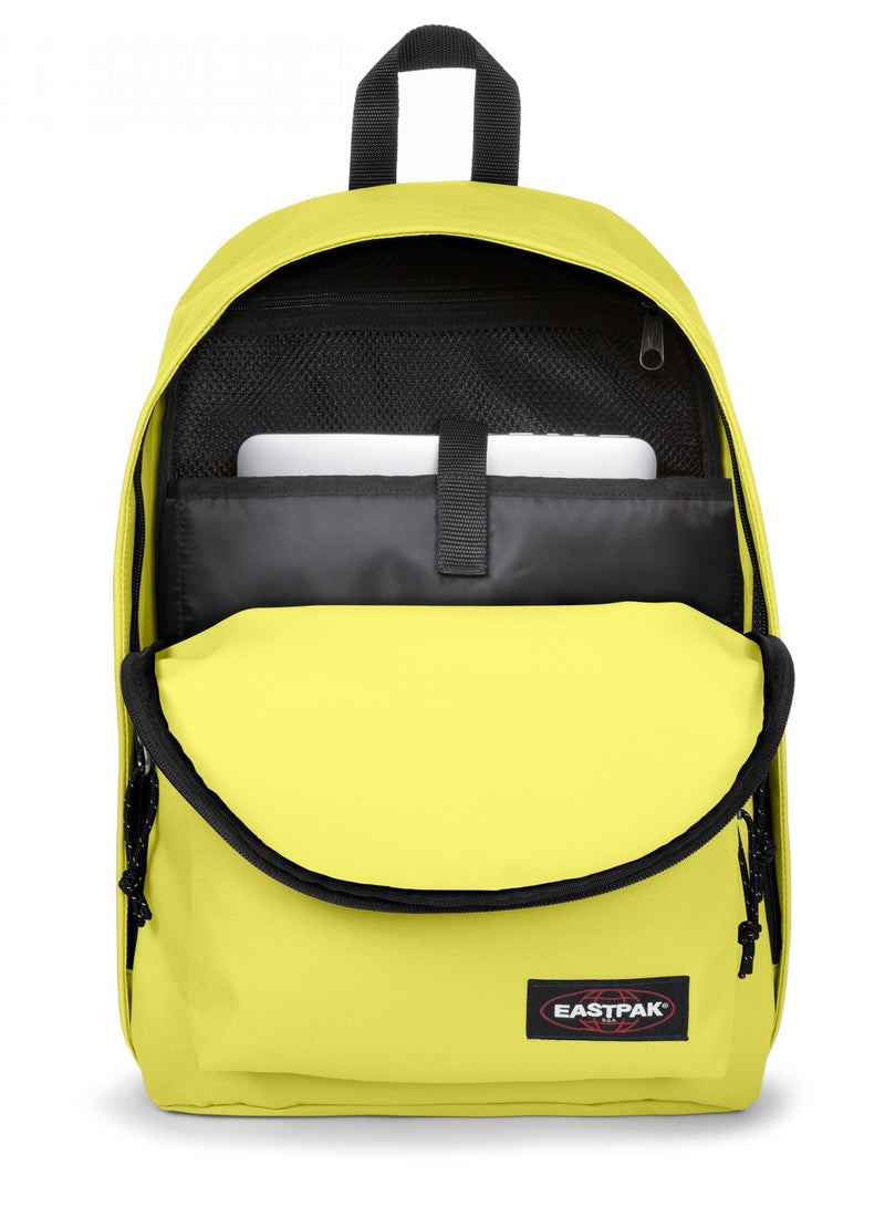 Eastpak Out Of Office Medium Backpack With Laptop Protection - Neon Lime