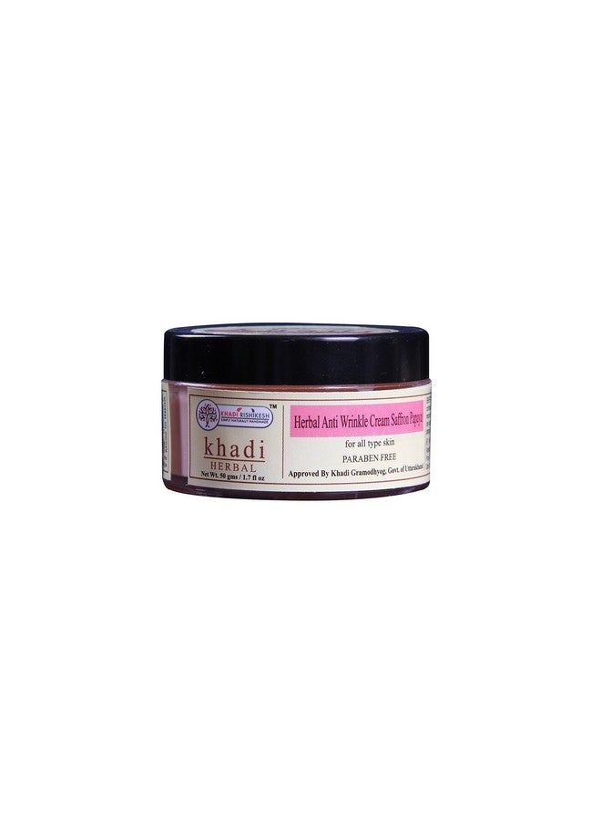 Anti Wrinkle Cream Saffron & Papaya Combo Set Pack Of - 50Gm X 3 (150Gm)
