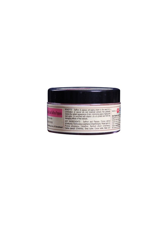 Anti Wrinkle Cream Saffron & Papaya Combo Set Pack Of - 50Gm X 3 (150Gm)