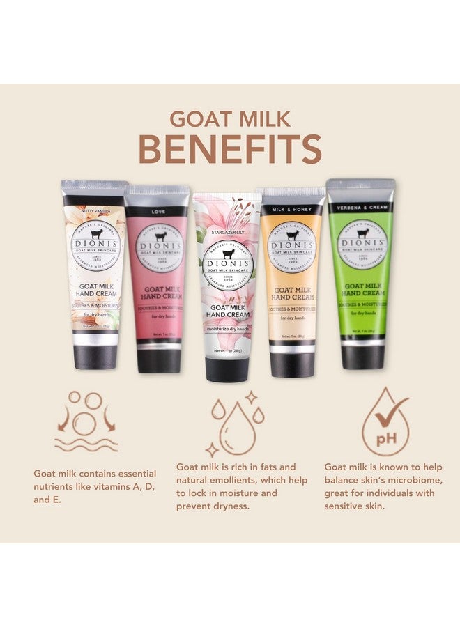 Goat Milk Skincare Hand Cream Gift Sets Assorted Scented Travel Size Hand Creams In A Gift Box Mini Hand Lotion Self Care Gifts For Women Cruelty Free Lotion For Dry Skin Inspire 2024