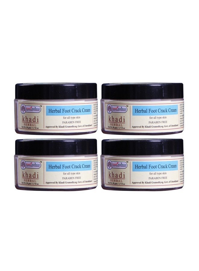 Herbal Natural Foot Crack Cream Combo Set Pack Of - 50Gm X 4 (200Gm)