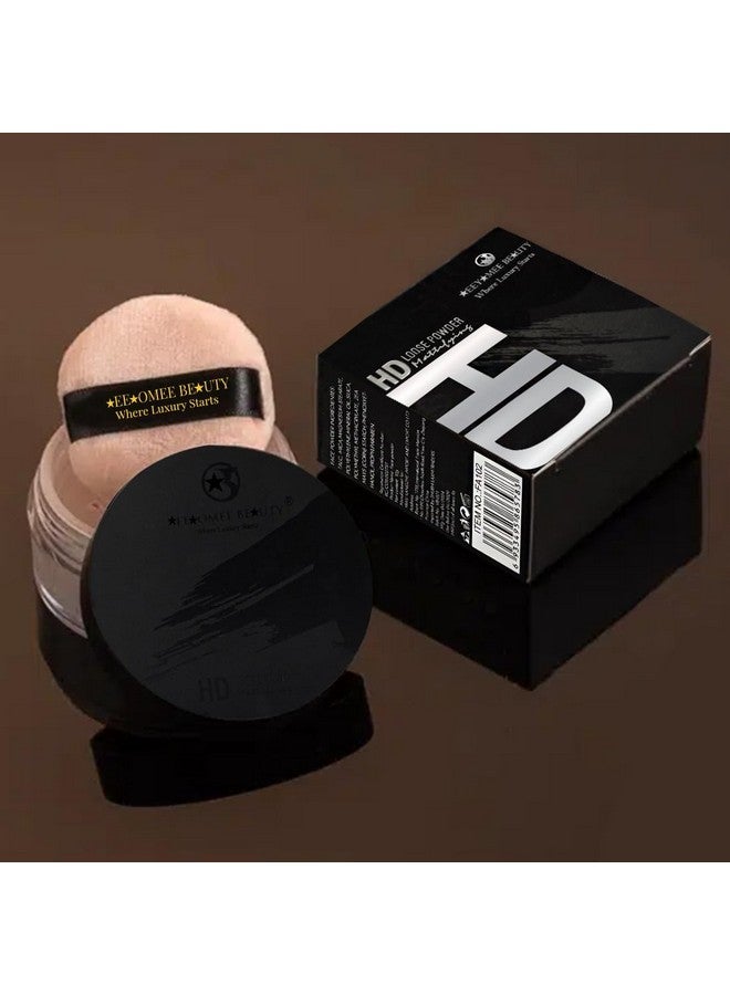 Ultra-Fine Hd Loose Powder With Light-Diffusing Particles For A Flawless, Photo-Ready Finish, Long-Lasting, Oil-Control, Translucent Setting Powder For All Skin Tones, Shade-02, 12Gm