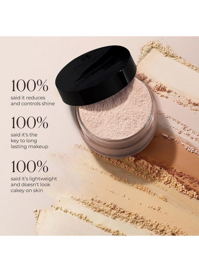 Ultra-Fine Hd Loose Powder With Light-Diffusing Particles For A Flawless, Photo-Ready Finish, Long-Lasting, Oil-Control, Translucent Setting Powder For All Skin Tones, Shade-02, 12Gm