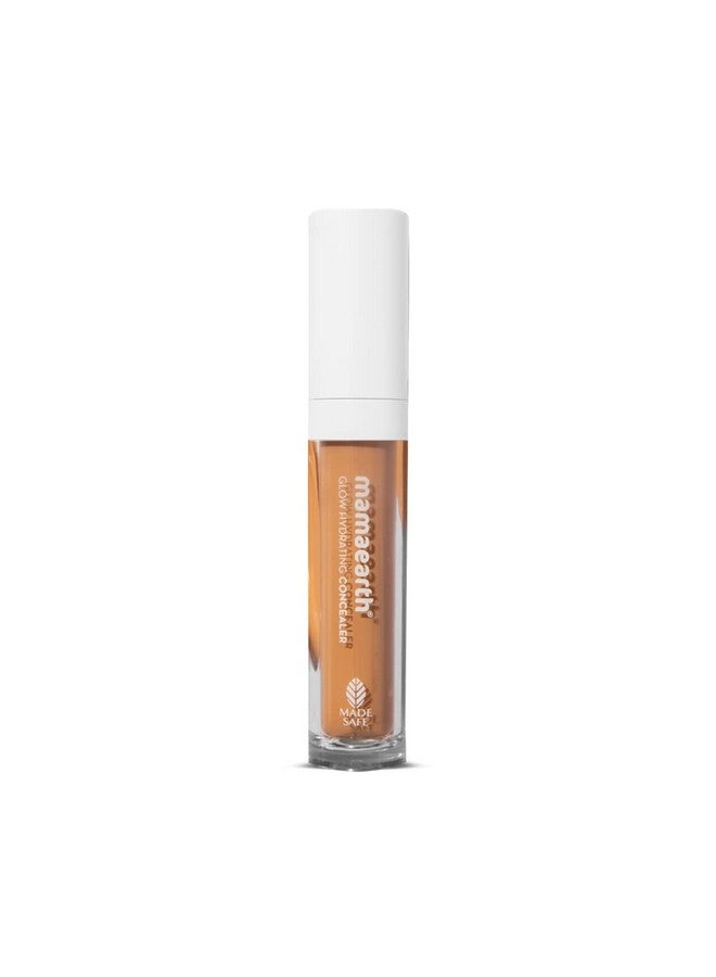 Glow Natural Hydrating All Skin Type Liquid Full-Coverage Concealer With Vitamin C & Turmeric For 100% Spot Coverage - 03 Nude Glow - 6 Ml