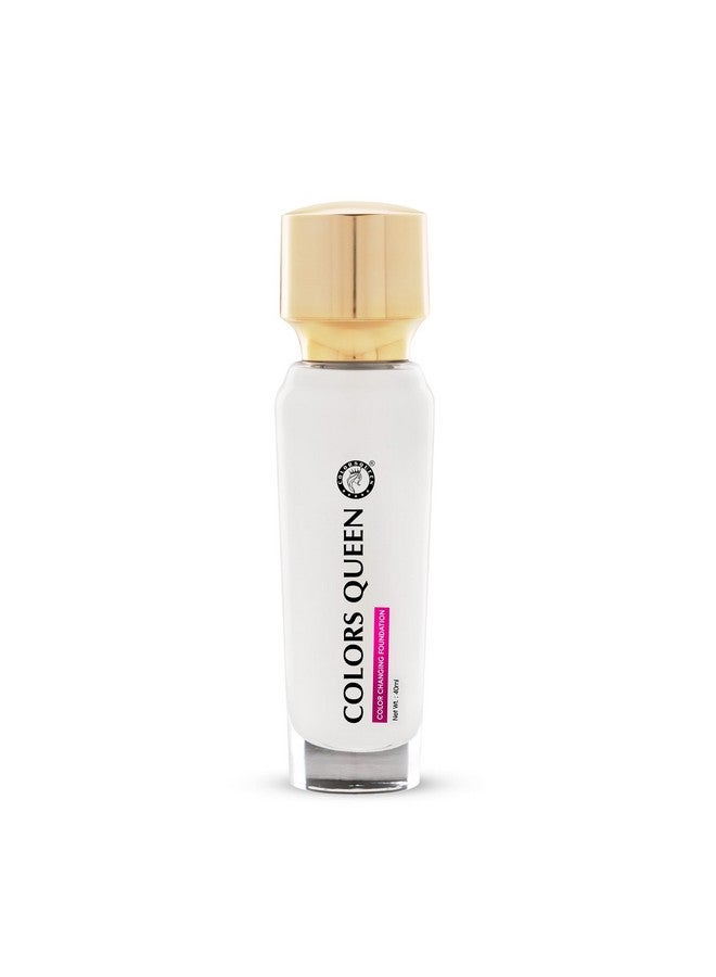 Color Changing Foundation - 40Ml | Flawless Color Changing Foundation With Satin Finish, Makeup Base Moisturizing, Long Lasting Waterproof Liquid Foundation For Face Makeup
