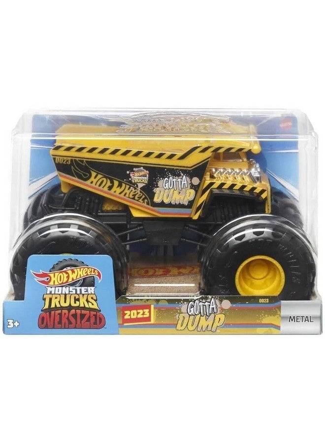 Hot Wheels Monster Trucks Oversized Gotta Dump 1:24 Scale