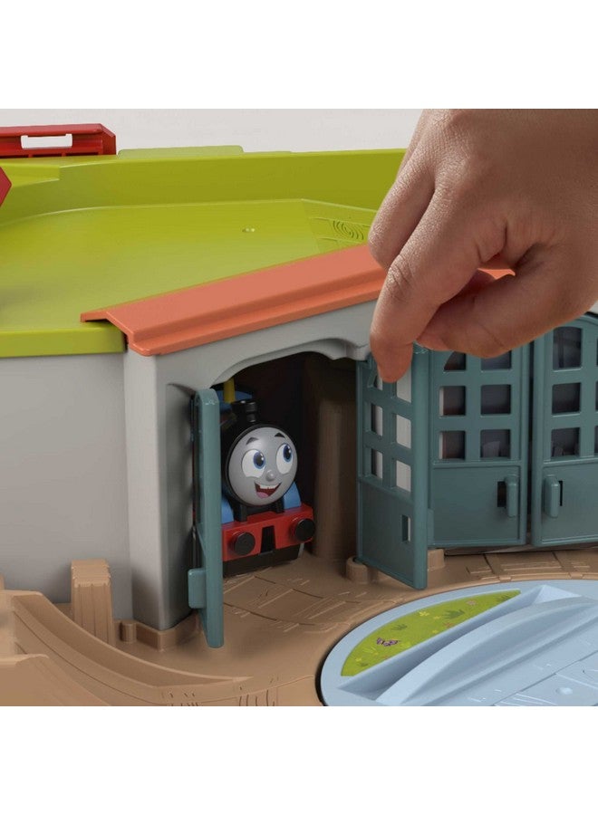 Sodor Take-Along Train Set With Diecast Push-Along Thomas Engine For Preschool Kids Ages 3+ Years