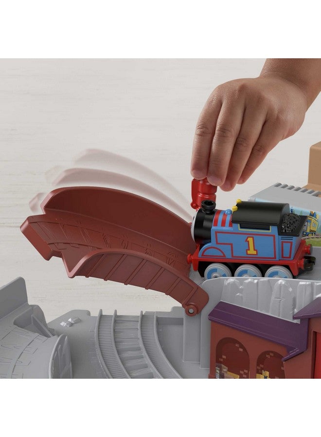 Sodor Take-Along Train Set With Diecast Push-Along Thomas Engine For Preschool Kids Ages 3+ Years