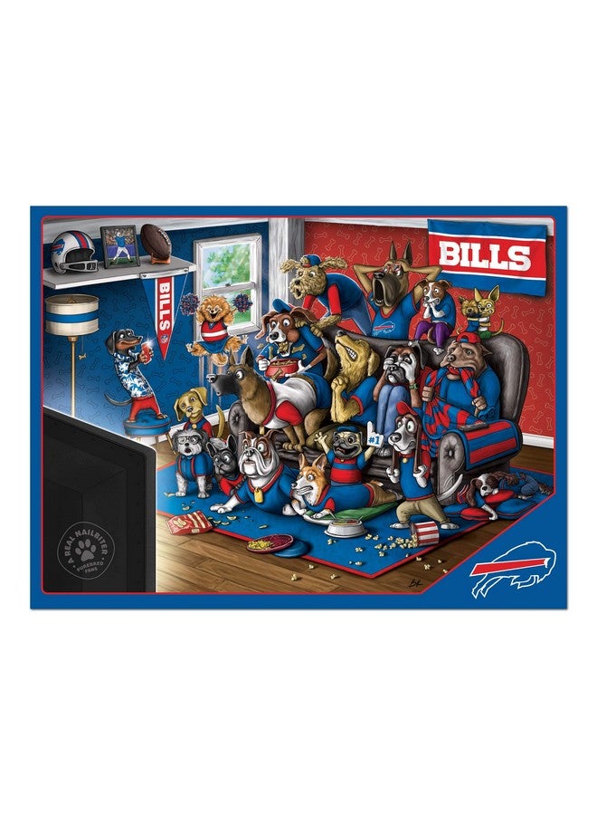 Nfl Buffalo Bills Purebred Fans 500Pc Puzzle - A Real Nailbiter