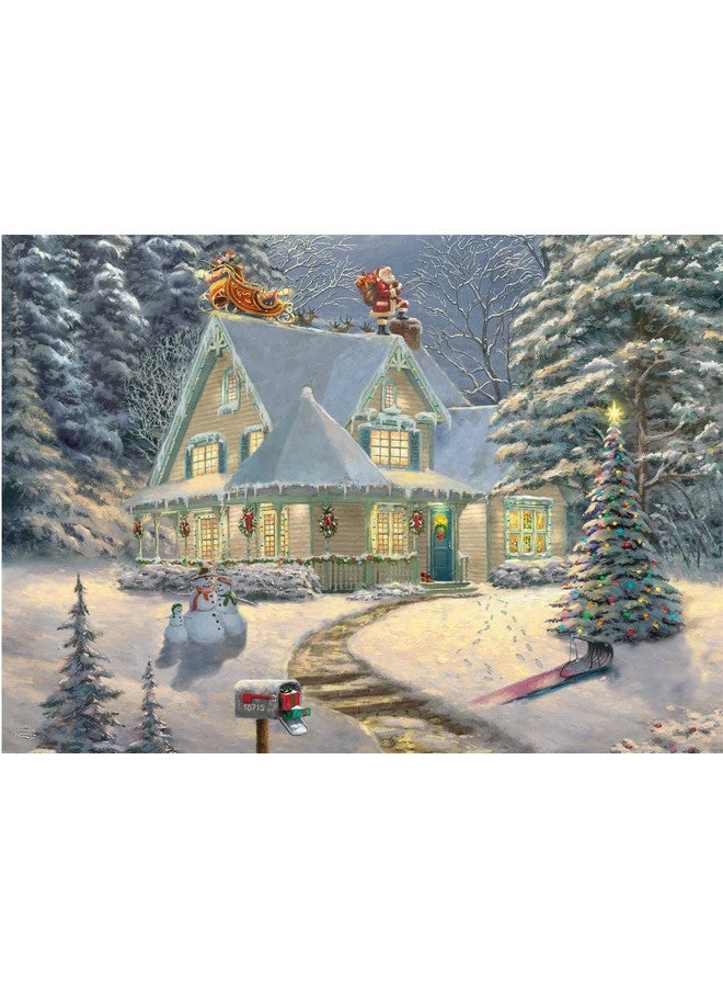 Thomas Kinkade Holiday Midnight Delivery 1000 Piece Jigsaw Puzzle