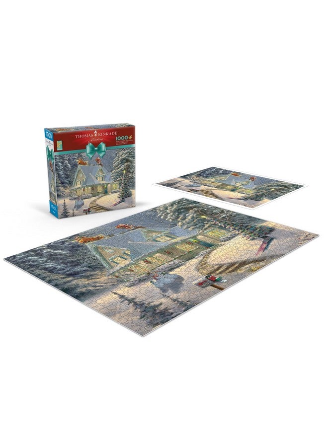 Thomas Kinkade Holiday Midnight Delivery 1000 Piece Jigsaw Puzzle