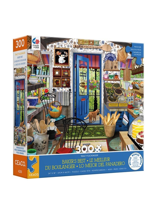 Tracy Flickinger Baker'S Best 300 Piece Jigsaw Puzzle