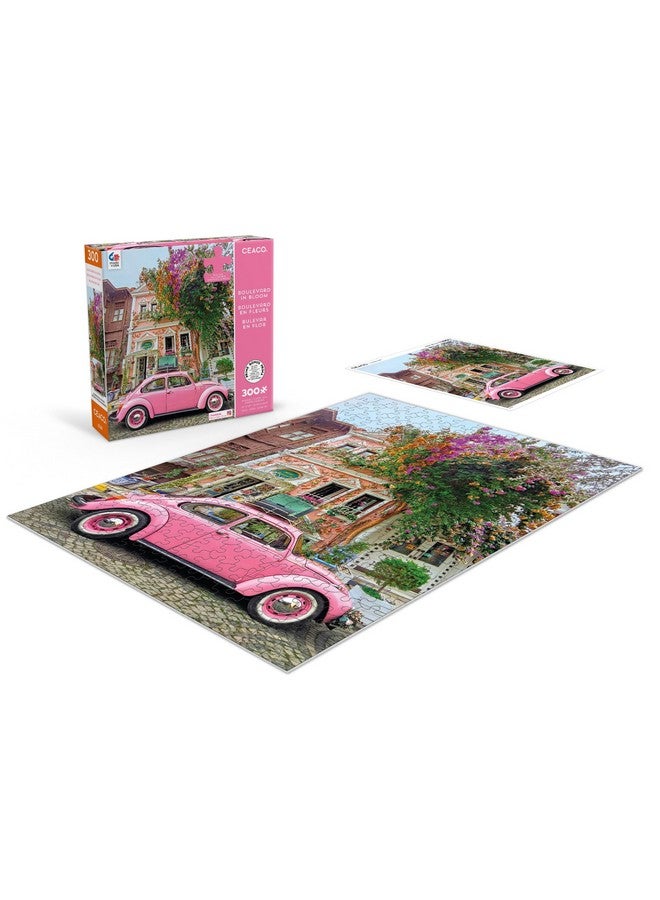 Scenic Photography Boulevard In Bloom 300 Piece Jigsaw Puzzle