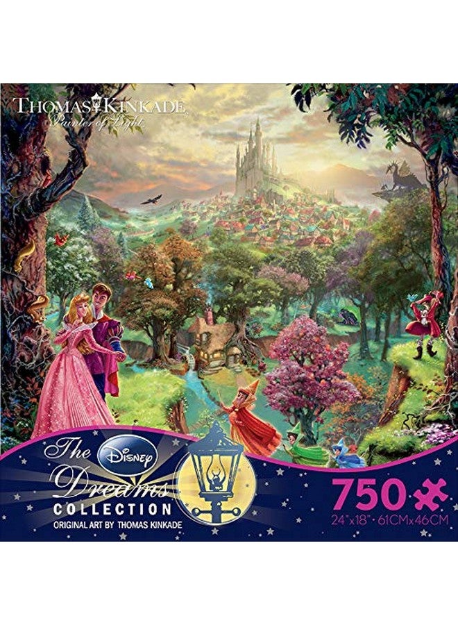 Thomas Kinkade The Disney Collection Sleeping Beauty Jigsaw Puzzle, 750 Pieces