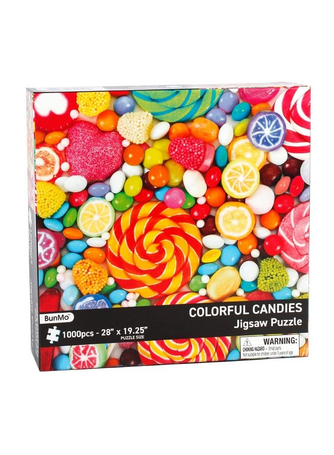 1000 Piece Puzzle For Adults - Puzzles For Adults 1000 Piece - 1000 Piece Puzzles Have Unique Pieces That Fit Together Perfectly. 1000 Piece Puzzles For Adults - Cascading Candies