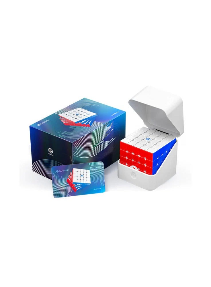 GAN 562M 5x5 UV Coated Magnetic Cube Stickerless Speedcube