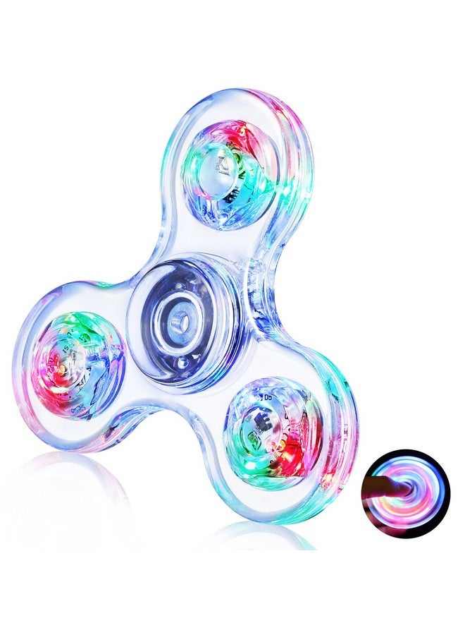 Fidget Spinners, Led Light Up Sensory Fidget Toys For Kids, Glow In The Dark Party Favors For Kids 4-8-12, Adhd Anxiety Stress Relief Goodie Bag Stuffers Birthday Classroom Prizes Return Gifts