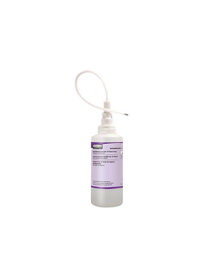 Rubbermaid Commercial Fg4015411 Enriched Hand Soap Lotion With Moisturizers Foam Soap 800 Ml Free N' Clean