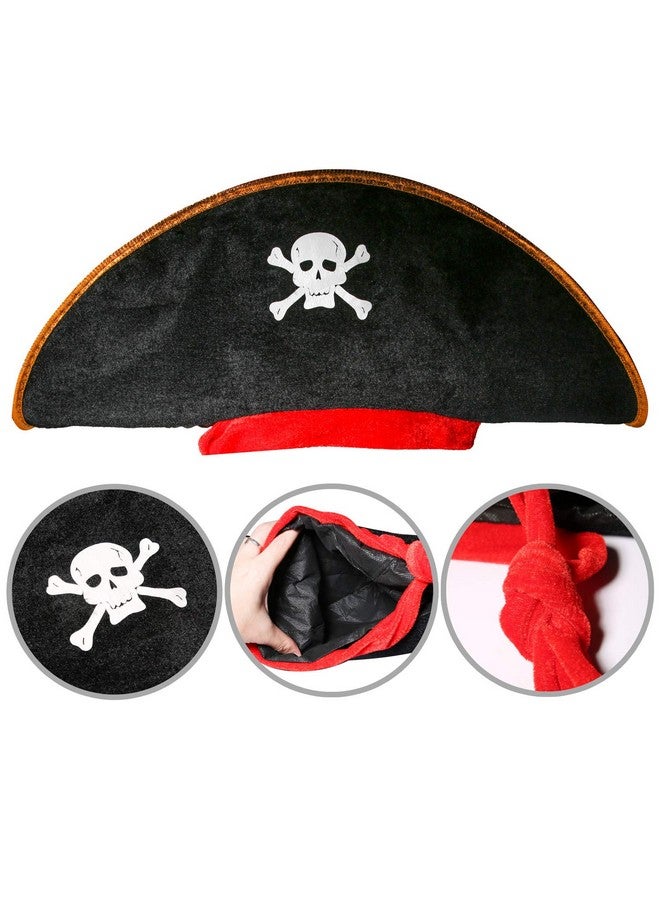 Pirate Accessories For Kids Halloween Caribbean Costume For Boys Girls Buccaneer Dress Up Cosplay Stage Props Imaginative Play Toy Kit