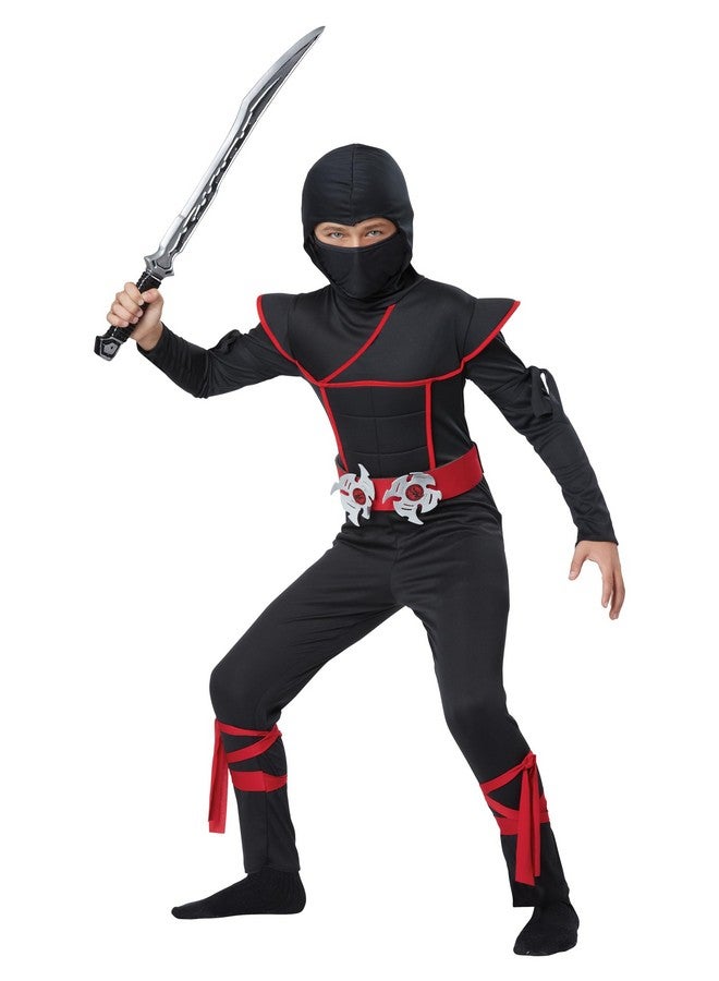 Kids Stealth Ninja Costume Small (6-8)