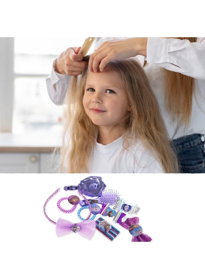 Disney Frozen 2 - Townley Girl Hair Accessories Set For Kids, Perfect For Parties, Ages 3+, 20 Pcs