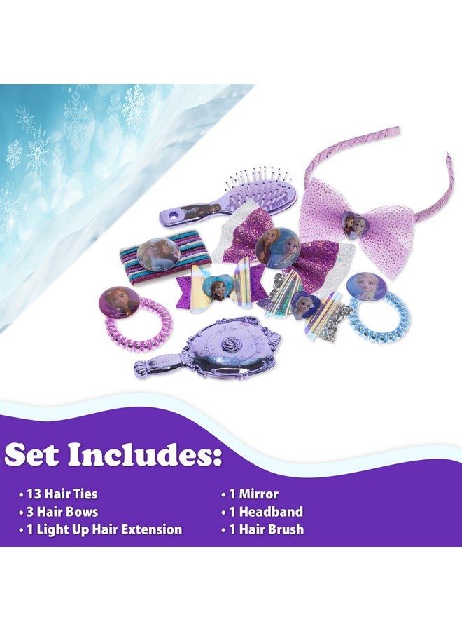 Disney Frozen 2 - Townley Girl Hair Accessories Set For Kids, Perfect For Parties, Ages 3+, 20 Pcs