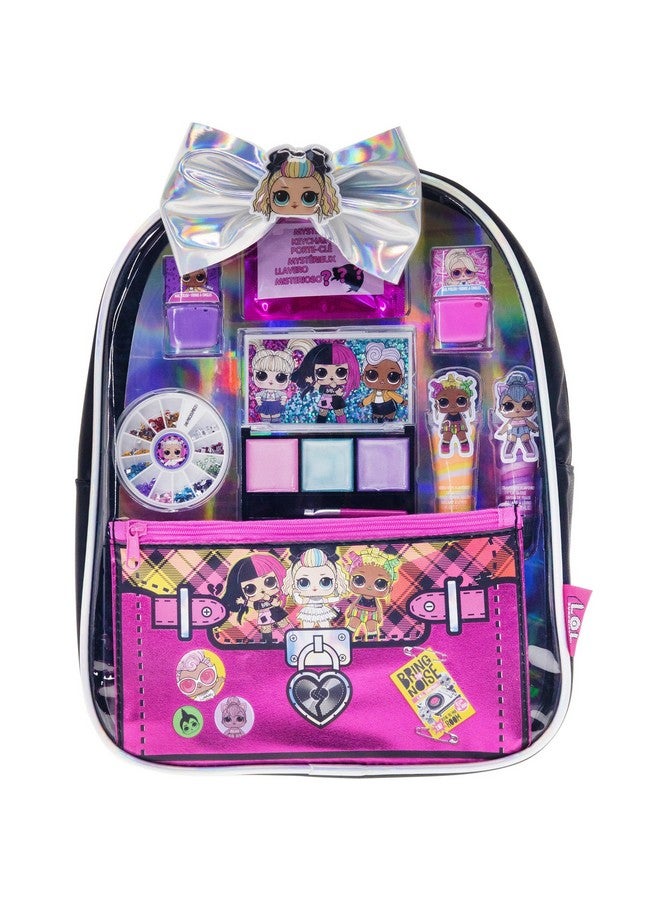 L.O.L. Surprise Backpack Beauty Set For Kids - 11-Piece Makeup Kit Perfect For Parties, Sleepovers, And Makeovers, Ages 3 And Up