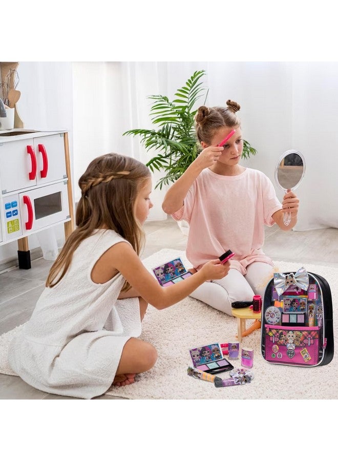 L.O.L. Surprise Backpack Beauty Set For Kids - 11-Piece Makeup Kit Perfect For Parties, Sleepovers, And Makeovers, Ages 3 And Up