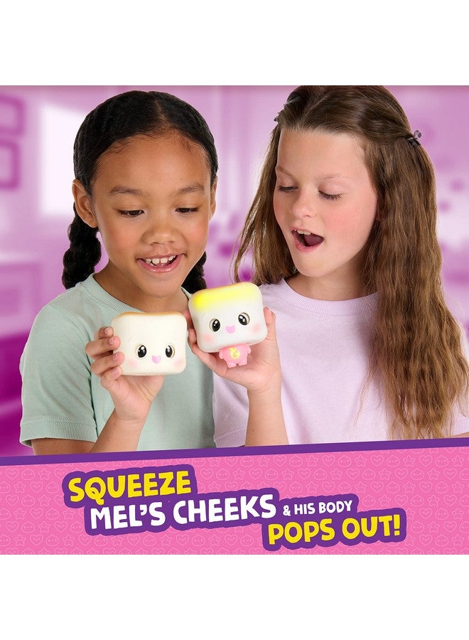 My Squishy Little Marshmallow - Interactive Doll Collectible With Accessories - Mel (White)