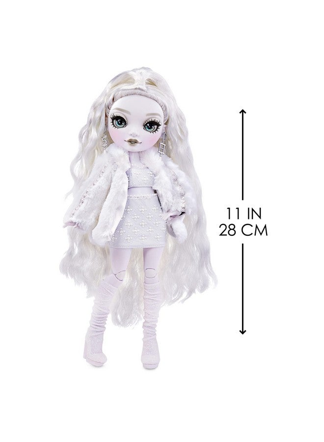 Natasha Zima Grayscale Fashion Doll With 2 Outfits & Accessories, Gift For Kids 6-12