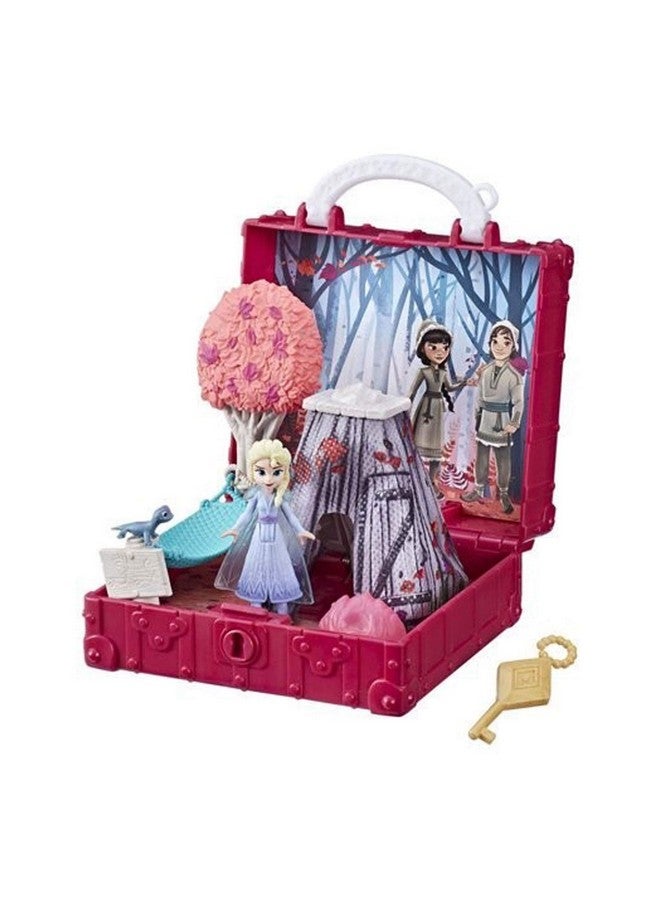 Hasbro Pop Adventures Enchanted Forest Set Pop-Up Playset With Handle,Including Elsa Doll,Toy Inspired 2 Movie