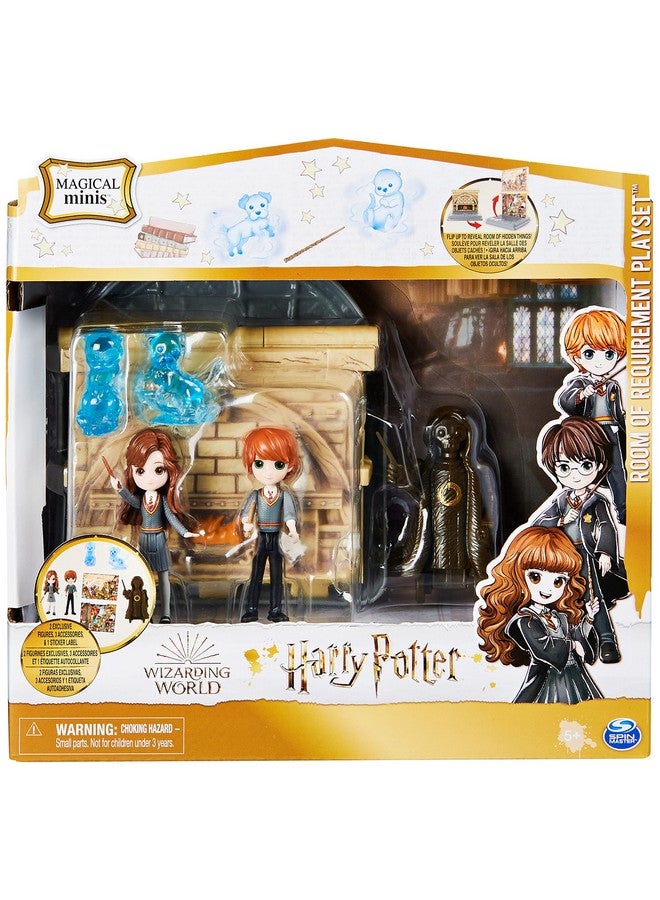 Harry Potter, Room Of Requirement 2-In-1 Transforming Playset With 2 Exclusive Figures And 3 Accessories, Kids Toys For Ages 5 And Up