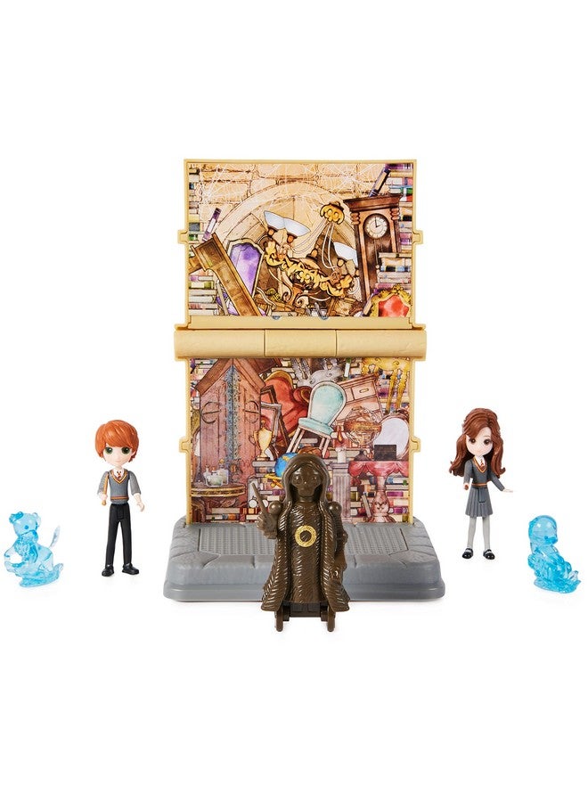 Harry Potter, Room Of Requirement 2-In-1 Transforming Playset With 2 Exclusive Figures And 3 Accessories, Kids Toys For Ages 5 And Up