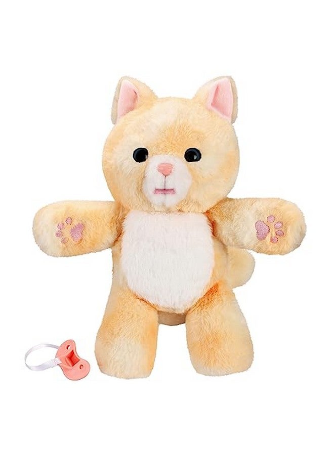 Cozy Dozys: Ginger The Kitty | Interactive Plush Toy Kitty. 25+ Sounds And Reactions. Magical Eye Movement. Blanket Pacifier And Batteries Included. For Kids Ages 4+