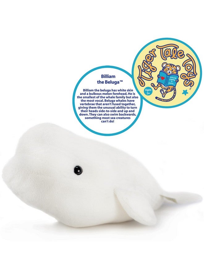 Billiam The Beluga - 15 Inch Stuffed Animal Plush - By Tigerhart Toys