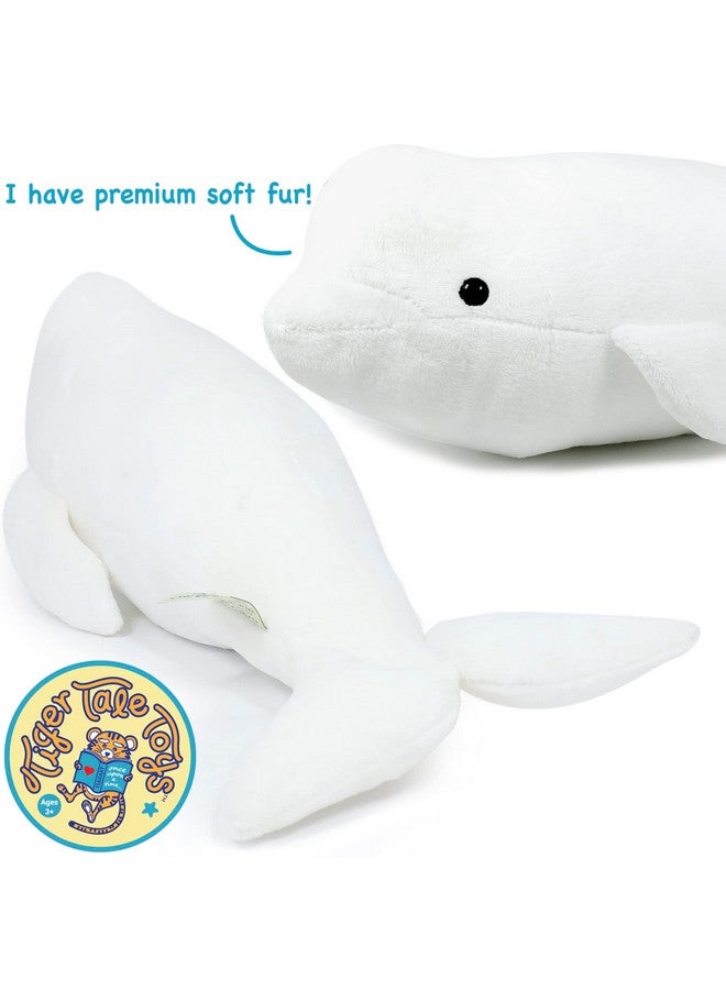 Billiam The Beluga - 15 Inch Stuffed Animal Plush - By Tigerhart Toys