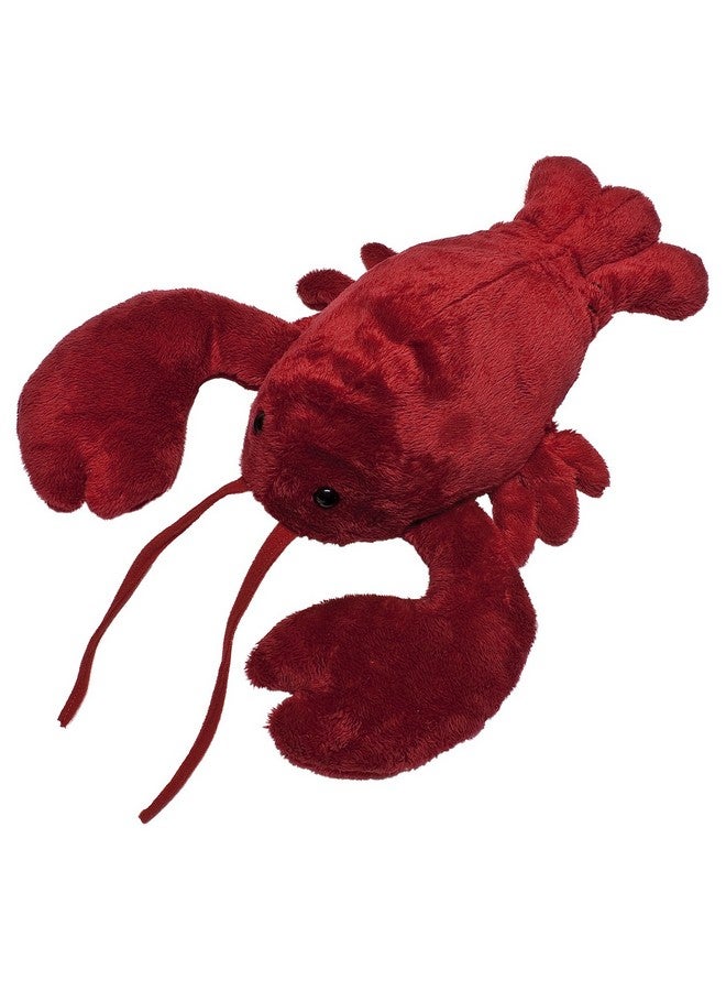 Mary Meyer Stuffed Animal Soft Toy, Lobbie Lobster, 10-Inches, Red , Black