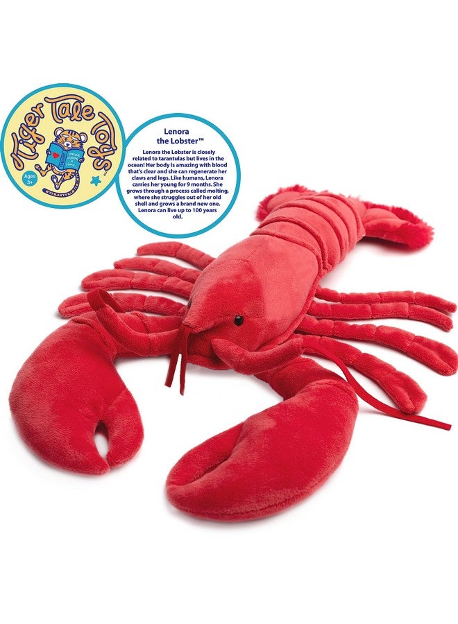 Lenora The Lobster | 13 Inch Stuffed Animal Plush | By Tigerhart Toys