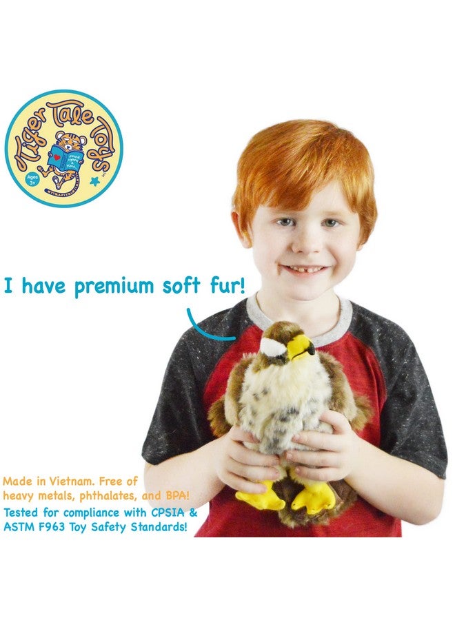 Percival The Peregrine Falcon - 9 Inch Stuffed Animal Plush - By Tigerhart Toys