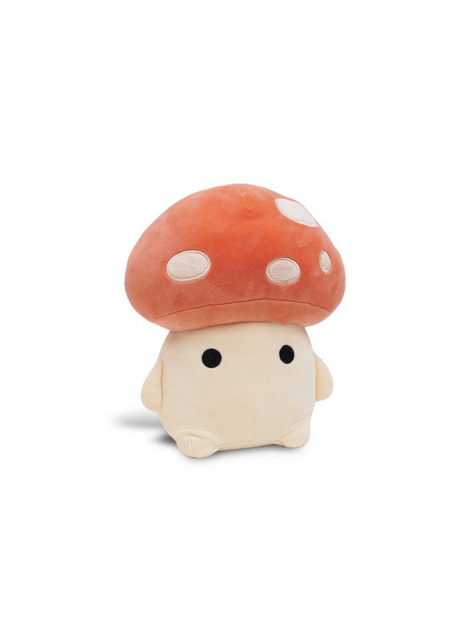 Kawaii Mushroom Plushie Toy - 10 Inches Stuffed Animal Plush - Plushy And Squishy Mushroom With Soft Fabric And Stuffing - Cute Toy Gift For Boys And Girls