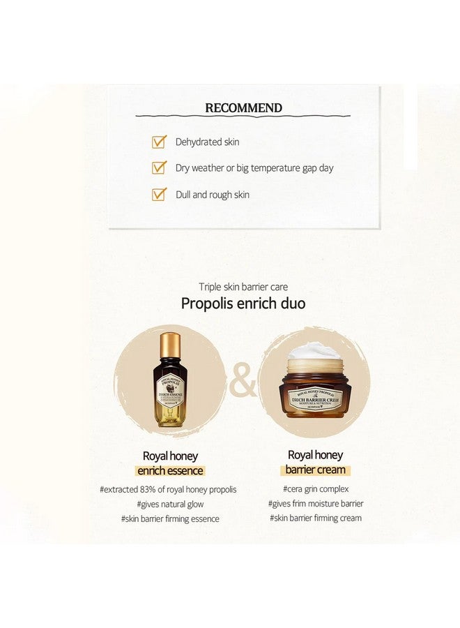 Skinfood Royal Honey Propolis Enrich Essence 50Ml Intense Hydration Korean Skincare Gives Natural Glow