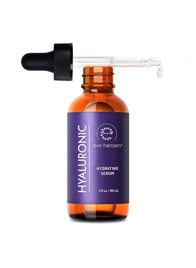 Hyaluronic Acid Serum For Face (2 Oz) | Hydrating Face Serum With Vitamin C + E, Wrinkle Filler, Moisturizer, And Natural Plumper | Cruelty Free, Vegan Anti Aging Serum