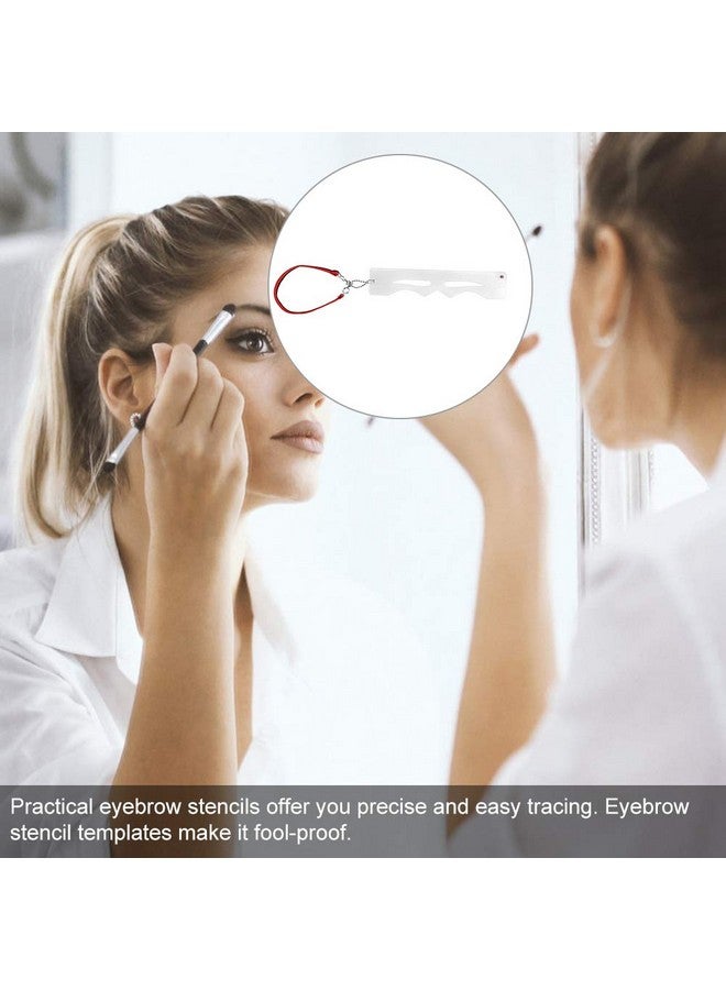Eyebrow Templates 12Pcs Eyebrow Stencil Synophridia Drawing Shaper Eyebrow Groomin Shapeing Kits Brow Diy Makeup Tools