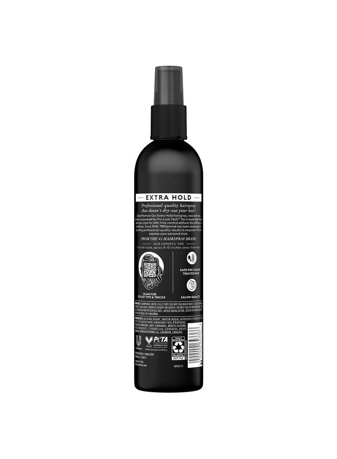 Tresemme Two Spray With Extra Hold Nonaerosol Hairspray 10 Oz Extrafirm Control Strong Hold With Touchable Feel Humidity Resistant Frizz Control Pack Of 3 Pump Bottles.