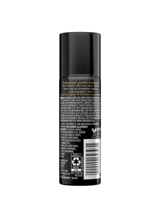 Tresemme Hair Spray Set Tres Two Extra Firm Control Aerosol Travel Size Hairspray For Women Antifrizz Hair Products Antihumidity Spray For Hair Travel Size Hair Products 1.5 Oz (Pack Of 6)