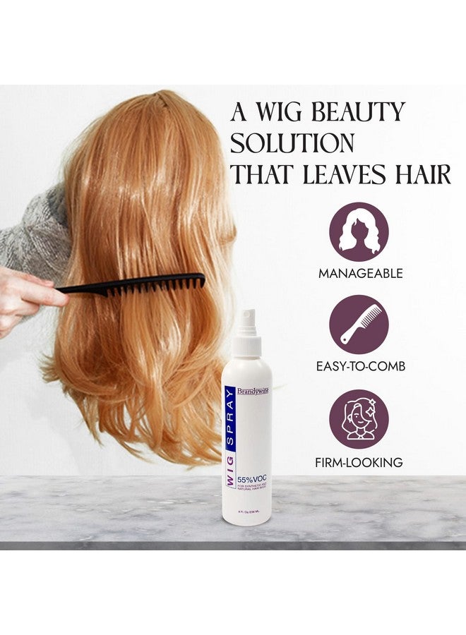 Nonaerosol Wig Spray For Synthetic And Natural Hair Wigs (1 Pack)