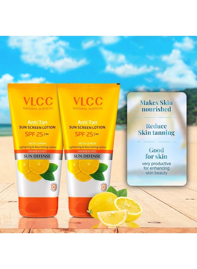 Anti Tan Sun Screen Lotion Spf 25 Pa 150Ml X 2 Buy One Get One (300Ml) Helps In Protection Against Sun Damage With Niacinamide & Kojic Acid.