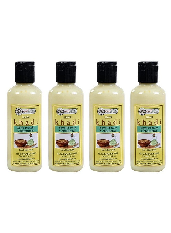 Herbal Soya Protein Hair Conditioner Combo Set Pack Of 4 X 210 Ml (840 Ml)