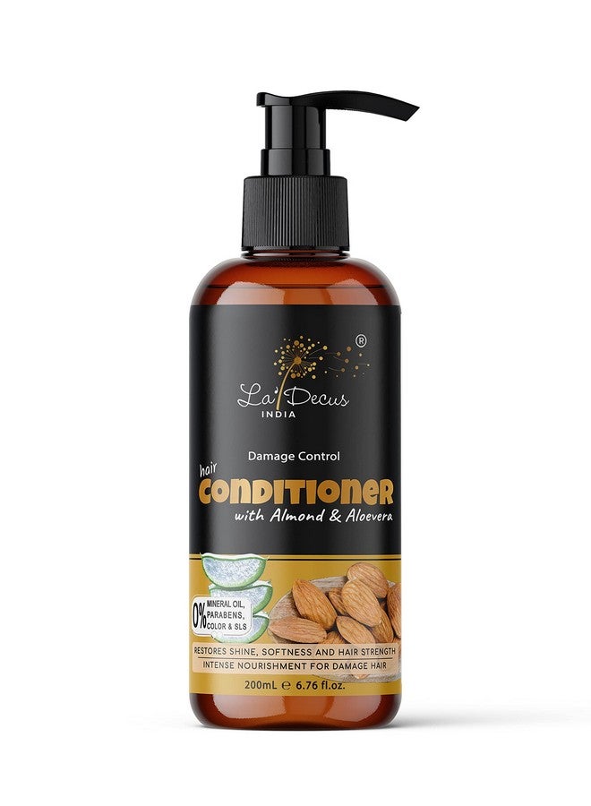 La’ Decusindia Damage Control Hair Conditioner With Almond And Aloevera 200 Ml