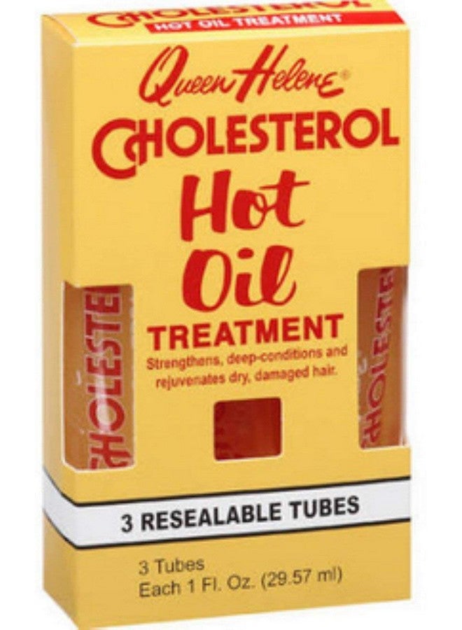 Cholesterol Hot Oil Treatment In Resealable Tubes 31 Fl Oz (29.57 Ml) Tubes